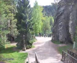 Vstup do skal, Pískovna