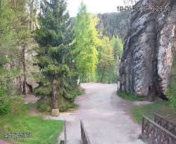 Vstup do skal, Pískovna