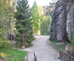 Vstup do skal, Pískovna