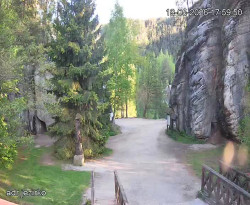 Vstup do skal, Pískovna