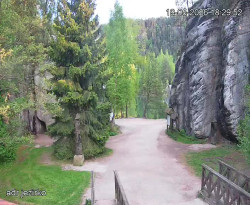 Vstup do skal, Pískovna