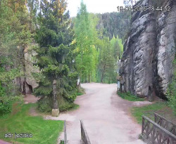 Vstup do skal, Pískovna
