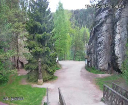 Vstup do skal, Pískovna