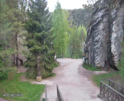 Vstup do skal, Pískovna