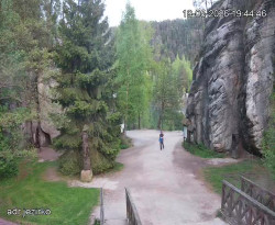 Vstup do skal, Pískovna