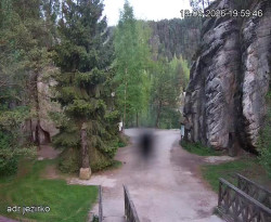 Vstup do skal, Pískovna