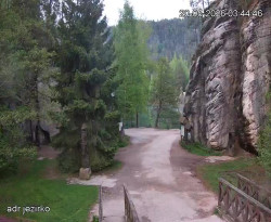 Vstup do skal, Pískovna
