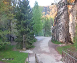 Vstup do skal, Pískovna