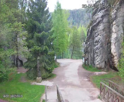 Vstup do skal, Pískovna