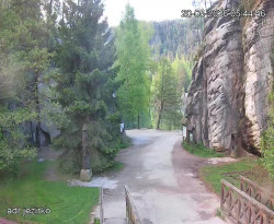 Vstup do skal, Pískovna