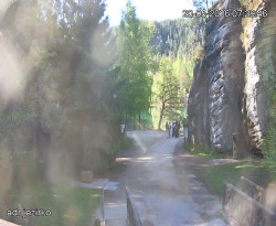 Vstup do skal, Pískovna