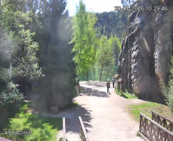 Vstup do skal, Pískovna
