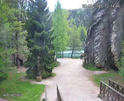 Vstup do skal, Pískovna