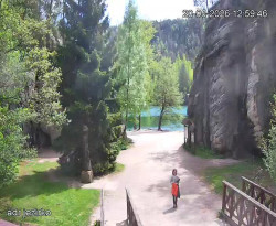 Vstup do skal, Pískovna