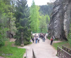 Vstup do skal, Pískovna