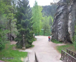 Vstup do skal, Pískovna