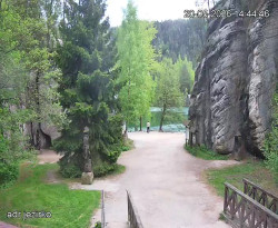Vstup do skal, Pískovna