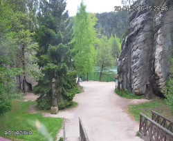 Vstup do skal, Pískovna