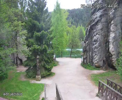 Vstup do skal, Pískovna