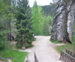 Vstup do skal, Pískovna