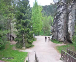 Vstup do skal, Pískovna