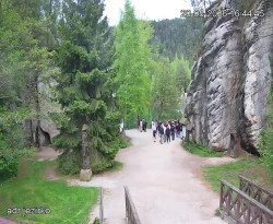 Vstup do skal, Pískovna