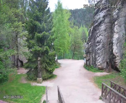Vstup do skal, Pískovna