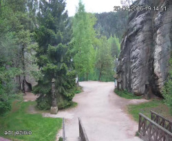 Vstup do skal, Pískovna