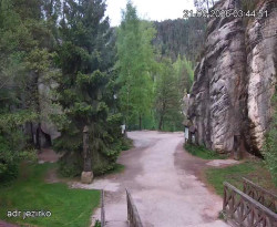 Vstup do skal, Pískovna