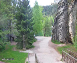 Vstup do skal, Pískovna