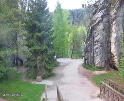 Vstup do skal, Pískovna