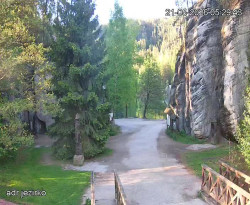 Vstup do skal, Pískovna
