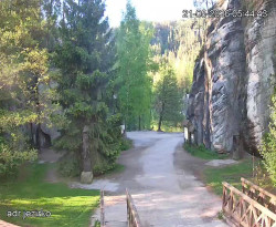 Vstup do skal, Pískovna