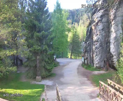Vstup do skal, Pískovna
