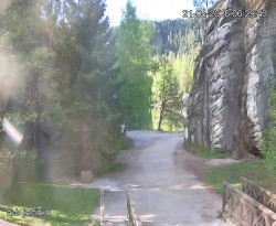 Vstup do skal, Pískovna