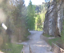 Vstup do skal, Pískovna