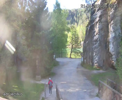 Vstup do skal, Pískovna