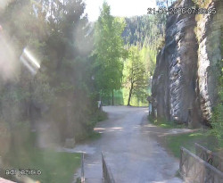 Vstup do skal, Pískovna