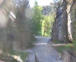Vstup do skal, Pískovna