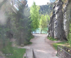 Vstup do skal, Pískovna