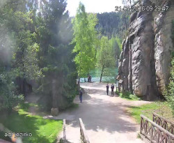 Vstup do skal, Pískovna