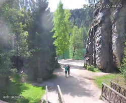 Vstup do skal, Pískovna