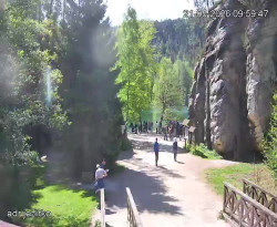 Vstup do skal, Pískovna