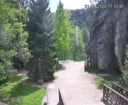 Vstup do skal, Pískovna