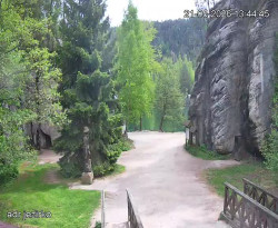 Vstup do skal, Pískovna