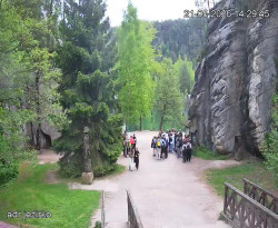 Vstup do skal, Pískovna