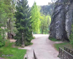 Vstup do skal, Pískovna