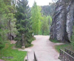 Vstup do skal, Pískovna