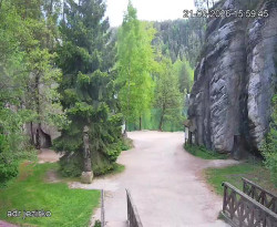 Vstup do skal, Pískovna