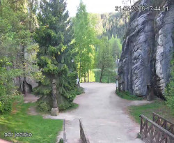 Vstup do skal, Pískovna